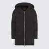 Moorer Black Down Jacket In Black