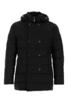 Moorer Black Nylon Blend Florio Down Jacket In Black