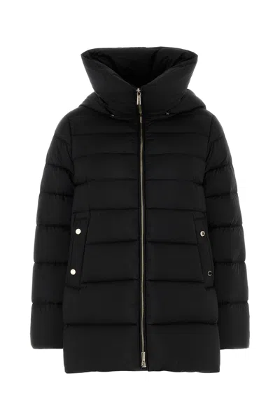 Moorer Black Nylon Blend Natalia Down Jacket