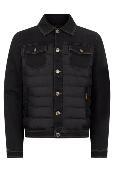Moorer Black Padded Jacket, Elegant And Versatile.