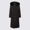 Moorer Long-sleeved Down Jacket In Black