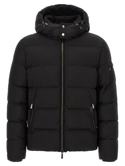 Moorer Black Wool Men's Bomber