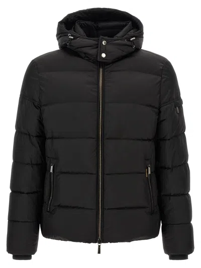 Moorer Black Wool Men's Bomber