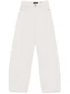 Moorer Blanche Trousers In White