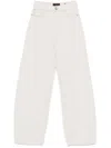 Moorer Blanche Trousers In White