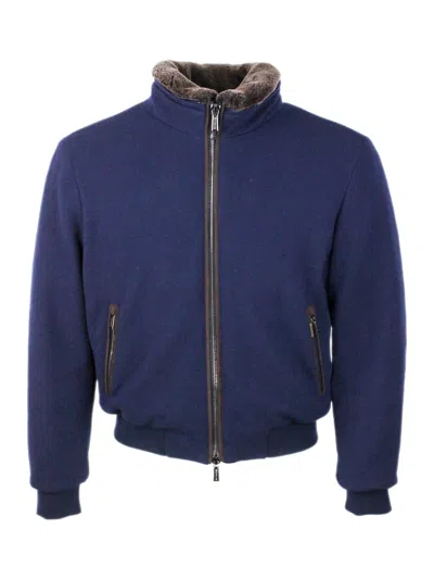 Moorer Jackets In Blue