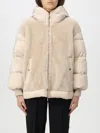 Moorer Stone Nausica Down Jacket In Weiss