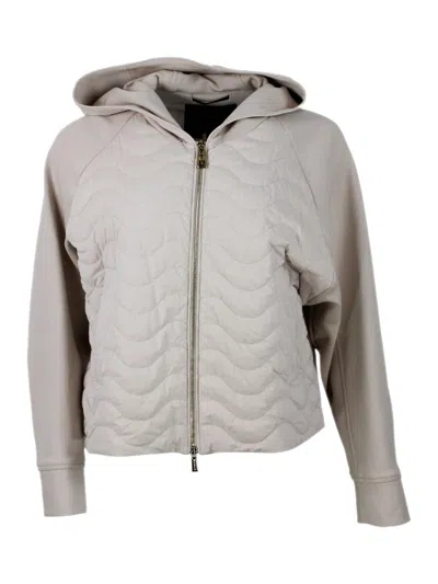 Moorer Blazer In Stone
