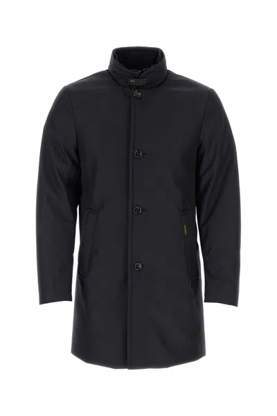 Moorer Trench Coat In Black