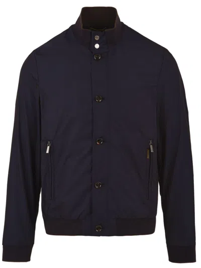 Moorer Coats Blue