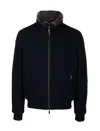 Moorer `bellati` Padded Jacket In Blue