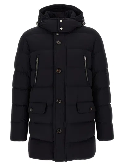 MOORER BLUE GORNER DOWN JACKET