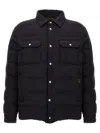 Moorer Overshirt With Quilted Design And Front Pockets