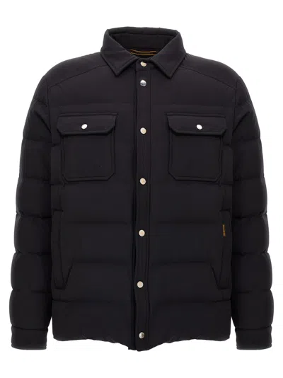 MOORER BLUE VETON OVERSHIRT JACKET