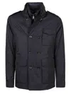 Moorer Boeri-wco Padded Jacket In Blu