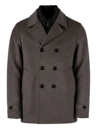MOORER BOLGI WOOL COAT
