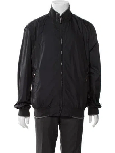 Pre-owned Moorer Bomber Jacket In Gray