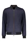 Moorer Bomber Jacket In Technical Fabric