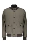 Moorer Bomber Jacket In Technical Fabric