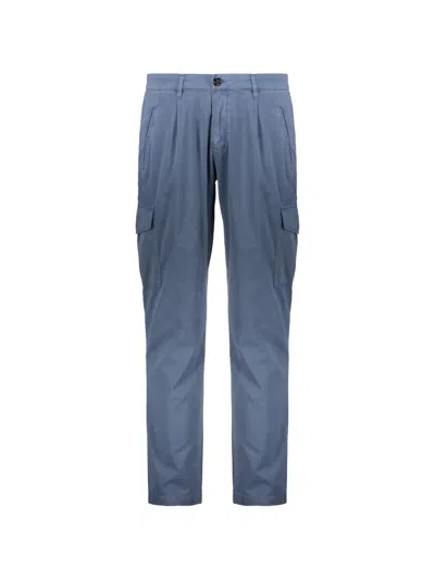 Moorer Borghesi Trousers In Blue