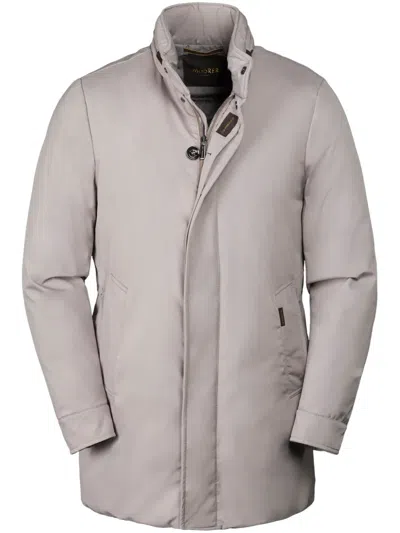 Moorer Bracci-skt Coat In Grey