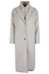 Moorer Breanna Coat In Neutrals