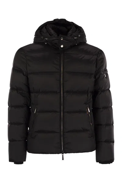 MOORER MOORER BRETT - HOODED DOWN JACKET