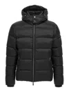 Moorer Quilted Hooded Jacket Removable Hood