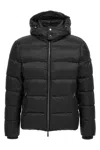 Moorer 'brett' Bomber Jacket In Black