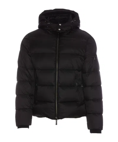 MOORER MOORER BRETT-SH HOODED ZIPPED DOWN JACKET