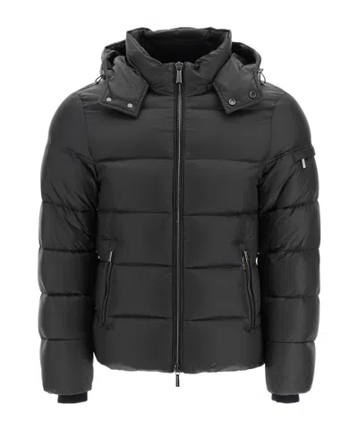 Moorer Brett-sh Down Puffer Jacket In Black