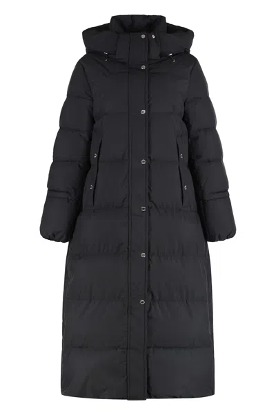 MOORER BREUIL LONG HOODED DOWN JACKET
