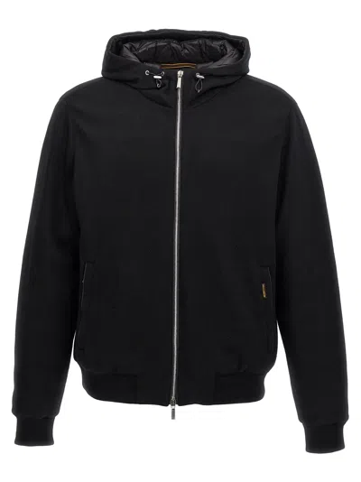 Moorer 'brigno Mrw' Jacket In Black