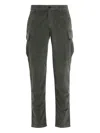 Moorer Brody-vll Corduroy Cargo Pants In Green
