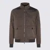 Moorer Casual Jacket With Flap Pockets And High Collar