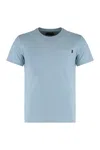Moorer Pocket Short-sleeved T-shirt In Blue