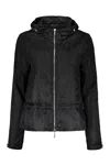 Moorer Burano-sen Techno Fabric Jacket In Black