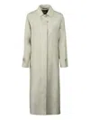 Moorer Button-down Trench Coat