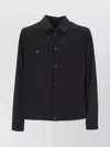 Moorer Button Front Jacket Pockets