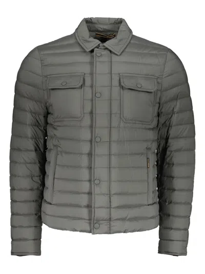 MOORER BUTTONED FLAP-POCKET JACKET