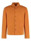 Moorer Buttoned Shirt In Orange