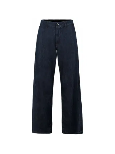 Moorer Cabirian Straight-leg Jeans In Blue