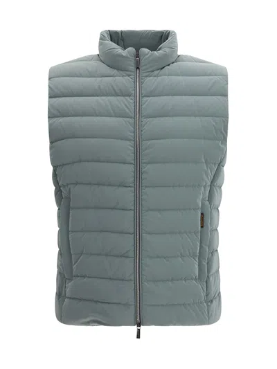 Moorer Calaf-os Padded Vest In Green