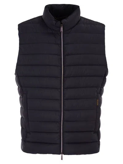 Moorer Calaf S3 Goose Down Vest In Black