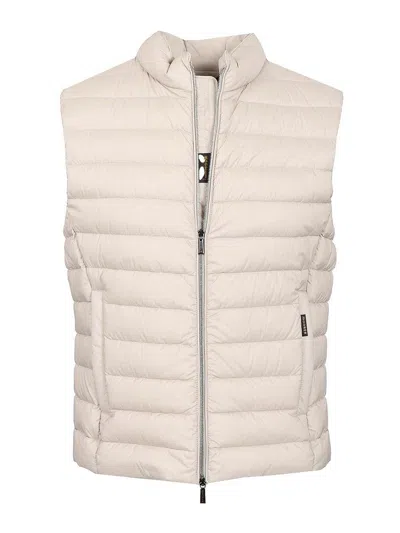 Moorer Calaf S3 Padded Vest In Neutral