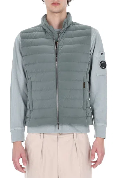 Moorer Calaf-os Down-filled Puffer Vest In Gray