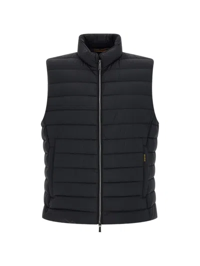 Moorer Calaf-s3 Quilted Gilet In Black