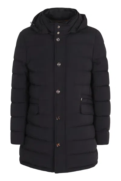 Moorer Calandri Padded Jacket In Black