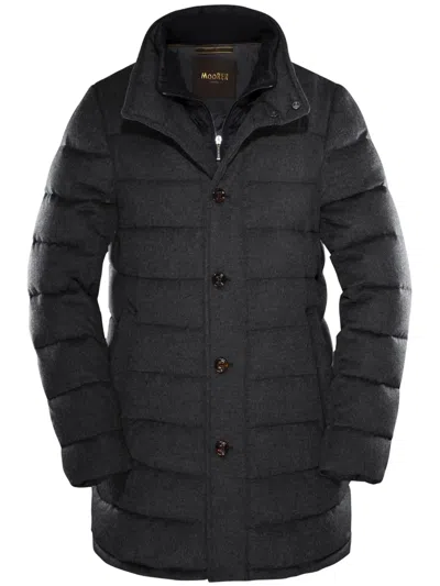 Moorer Calegari-il Coat In Grey