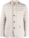 Moorer Light Jacket In Neutrals